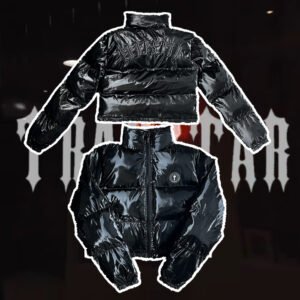 Trapstar jacket womens irongate stand collar puffer