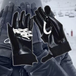 Corteiz Black gloves