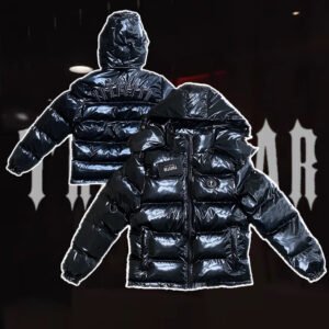 Trapstar jacket Shiny Black Irongate Jacket