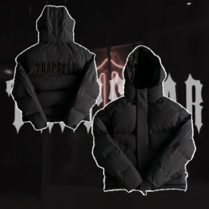 Trapstar jacket Decoded 2022 Hooded Puffer - dark