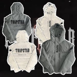 Trapstar jacket decoded 2.0 hooded puffe